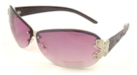 China glasses eyewear OEM suppliy Olosee Metal Purple 71 10-123 M Size Sunglasses