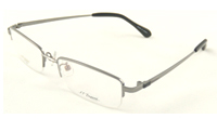 China Eyewear eyeglasses glasses frame optical lens Supplier and Manufacture S.T.Dupont Titanium Gray Semi-rimless Size 54 18-140