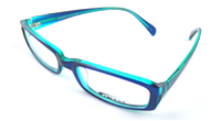 China Eyewear eyeglasses glasses frame optical lens Supplier and Manufacture LIUHENGSE Plastic Blue Full Frame Size 54 16-136