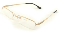 China Eyewear eyeglasses glasses frame optical lens Supplier and Manufacture LONGINES Titanium Golden Semi-rimless Size 54 18-140