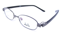 China glasses eyewear OEM suppliy Le Bang Metal Gray Full Frame Size 47 16-132