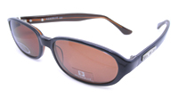 China glasses eyewear OEM suppliy HUAERJIE Plastic Coffee 52 19-140 L Size Sunglasses